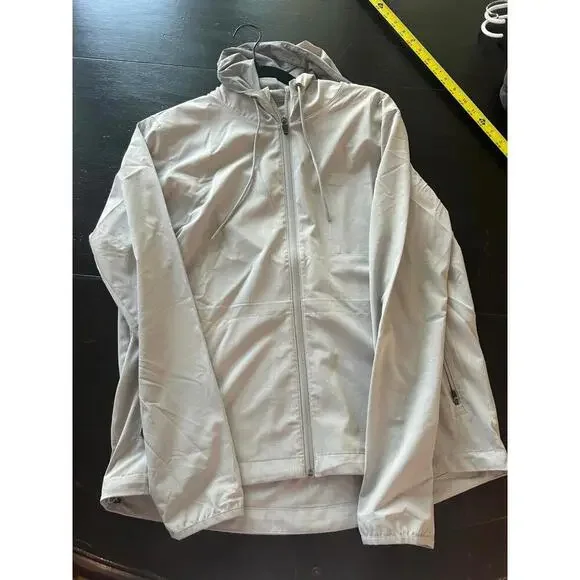 Vuori Women's Windbreaker Light Gray size M - Picture 1 of 7